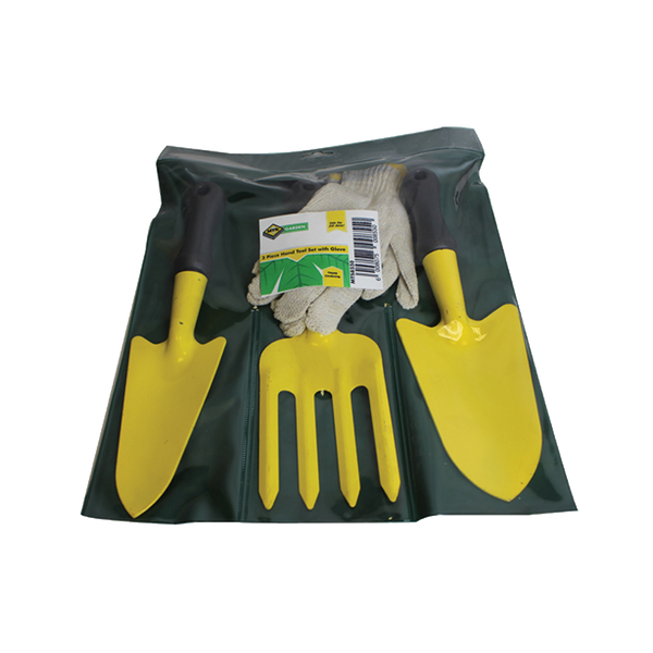 Mts Garden Hand Tool Set P/3+Glove Mts8550
