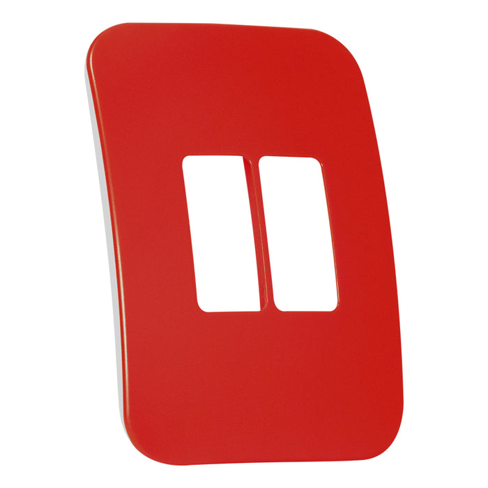 Major Tech Two Single Module Vertical Cover Plate | MV6105RD - image 1
