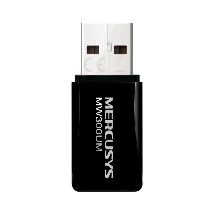 MERCUSYS 300MBPS WIRELESS-N MINI USB ADAPTOR - NET-MER-MW300UM
