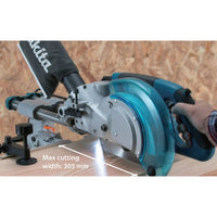 Makita 216Mm Slide Compound Mitre Saw 1400W With Wood Blade - LS0815FL