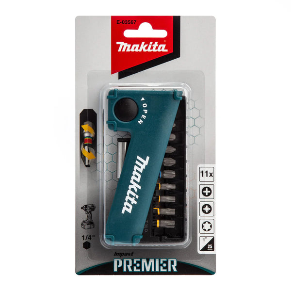 Makita Impact Premier Torsion Screw Bit Set (11pc) E-03567