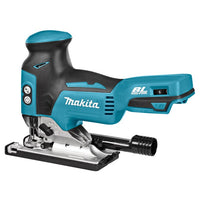 Makita DJV181ZJ 18V Cordless Jigsaw - Brushless Motor, Tool-less Blade Change - Power Jigsaw