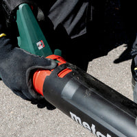 Metabo LB 18 LTX BL Cordless Leaf Blower - Brushless, Powerful, & Quiet - Ideal for Leaf and Debris Removal