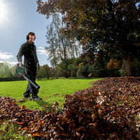 Metabo LB 18 LTX BL Cordless Leaf Blower - Brushless, Powerful, & Quiet - Ideal for Leaf and Debris Removal