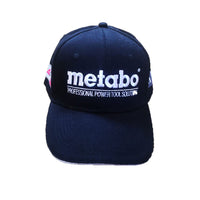 Metabo Baseball Cap - Black Embroidered Professional Power Tool Solutions Hat