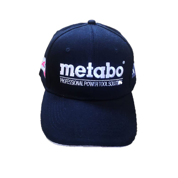 Metabo Baseball Cap - Black Embroidered Professional Power Tool Solutions Hat
