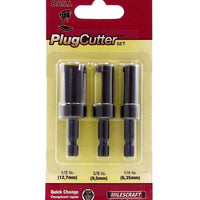3 Pce Plug Cutter Set - 0825340
