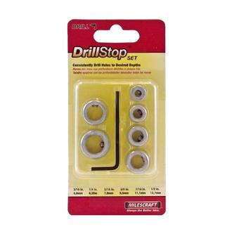 Milescraft | Drill Stop Set 7Pc Imperial - 825342