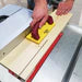 Milescraft Grabber: Safety Push Block Tool for Router Table, Table Saw, Jointer - Yellow with Red Handle, Woodworking Safety