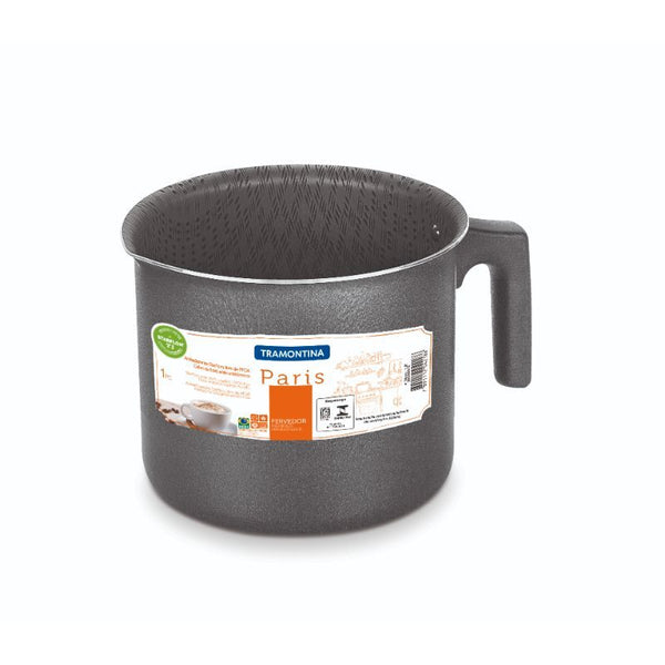 Tramontina Paris Milk Boiler: Non-Stick Aluminum Pot. Heat Milk & Liquids Easily! Durable & Easy to Clean - Shop Now!