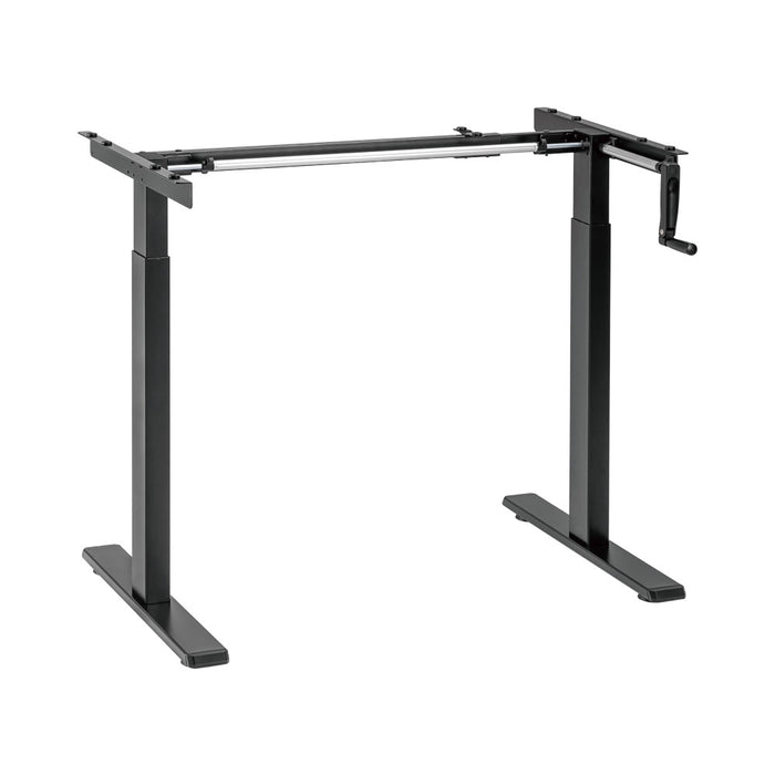LINKQNET N08-22D MANUALLY ADJUSTABLE SIT-STAND DESK FRAME - BRK-N08-22D-B