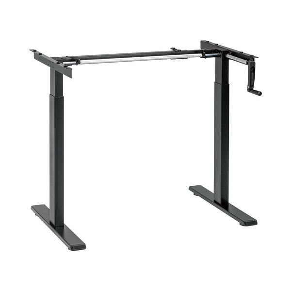 LINKQNET N08-22D MANUALLY ADJUSTABLE SIT-STAND DESK FRAME - BRK-N08-22D-B