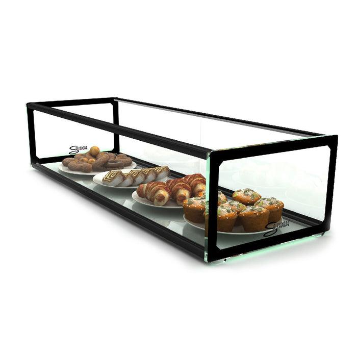 SALVADORE Ambient Display Cabinet  (Single Shelf) - 1200Mm X 330Mm X 215Mm - NDC1001
