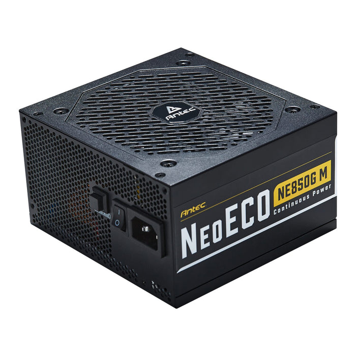 Antec NeoECO Gold Modular 850W Power Supply Unit (80 PLUS® Gold, PCIe 5.0 Ready, Full Modular)-NE850G