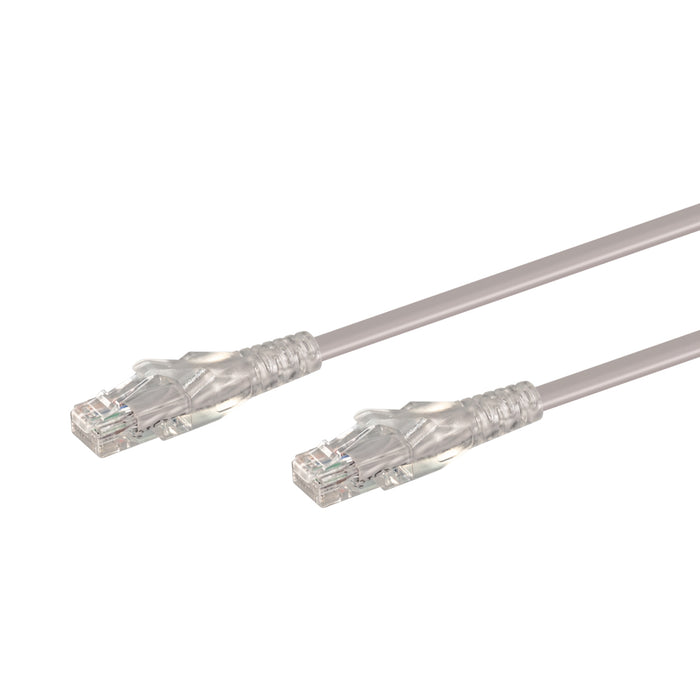 20M CAT6 MOULDED FLYLEAD - GREY - NET-CAT6-GY-20M-LQ