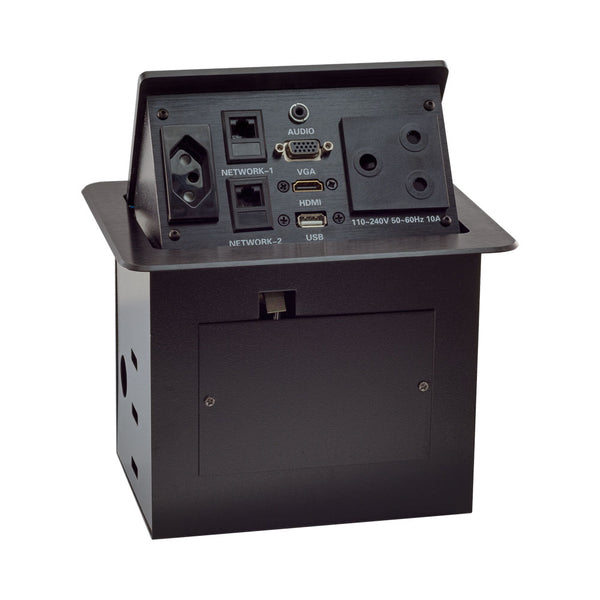 POPUP DESK(NEW SA POWER,USB,VGA,HDMI,AUDIO,2XLAN) - NET-DMS-066