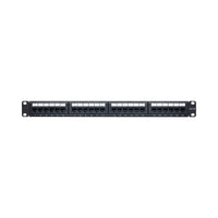 LINKQNET 24-PORT CAT5 UTP PATCH PANEL - NO CABLE MANAGEMENT - NET-PATCH5-24P-LQ
