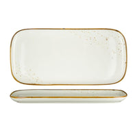 FYNBOS  - Karoo Sand - Rectangular Plate - 45Cm X 19Cm (3) - NG4503-45WH