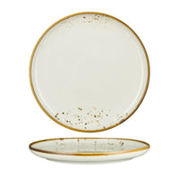 FYNBOS  - Karoo Sand - Round Plate - 18Cm (6) - NG4520-18WH