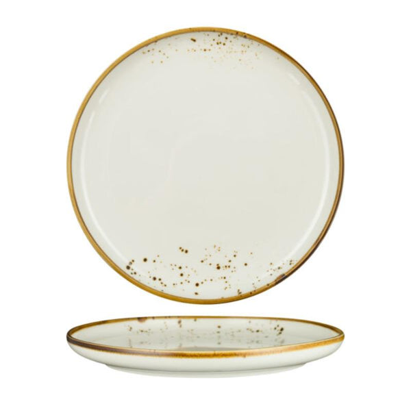 FYNBOS  - Karoo Sand - Round Plate - 18Cm (6) - NG4520-18WH