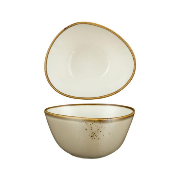 FYNBOS  - Mountain Grey - Oval Bowl - 12Cm - 30Cl (6) - NG4521-12GY