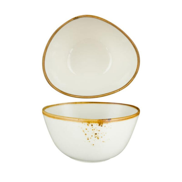 FYNBOS  - Karoo Sand - Oval Bowl - 12Cm - 30Cl (6) - NG4521-12WH