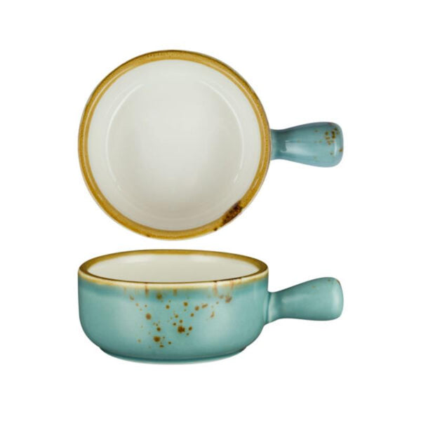 FYNBOS  - Atlantic Blue - Small Bowl With Handle - 10Cm - 7Cl (6) - NG4523-10BL