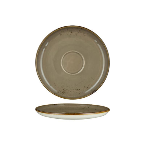 FYNBOS  - Mountain Grey - Saucer - 16Cm (6) - NG4525-GY