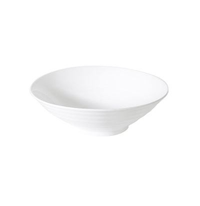 FORTIS Accent - White - Large Bowl With Grain - 36.5Cm (4) - NG6105-36