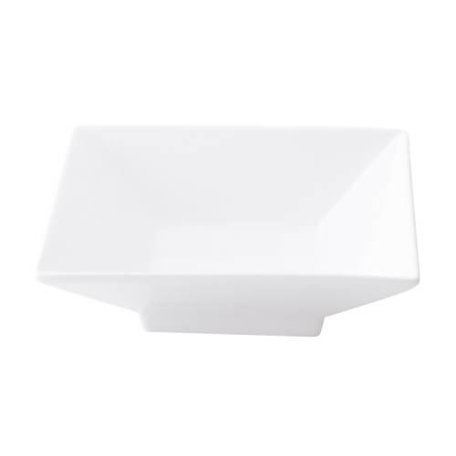 FORTIS Accent - White - Square Footed Bowl - 27Cm (6) - NG6177-27