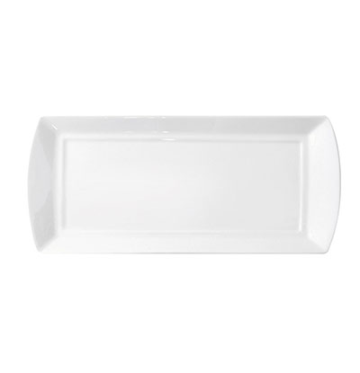 FORTIS Accent - White - Rect. Plate With Handle - 29Cm X 13Cm (12) - NG6184-29