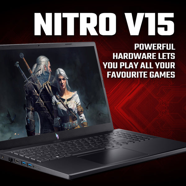 Acer NITRO V 15 Gaming Laptop 15.6" | AMD Ryzen 7 | 16GB | 512GB | 4050 6GB | Windows 11 Home-NH.QPEEA.005