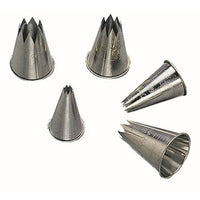 Piping Nozzles: Star Tip, Cake Decorating Nozzles, Pastry Nozzles, Metal Nozzles | Chavda
