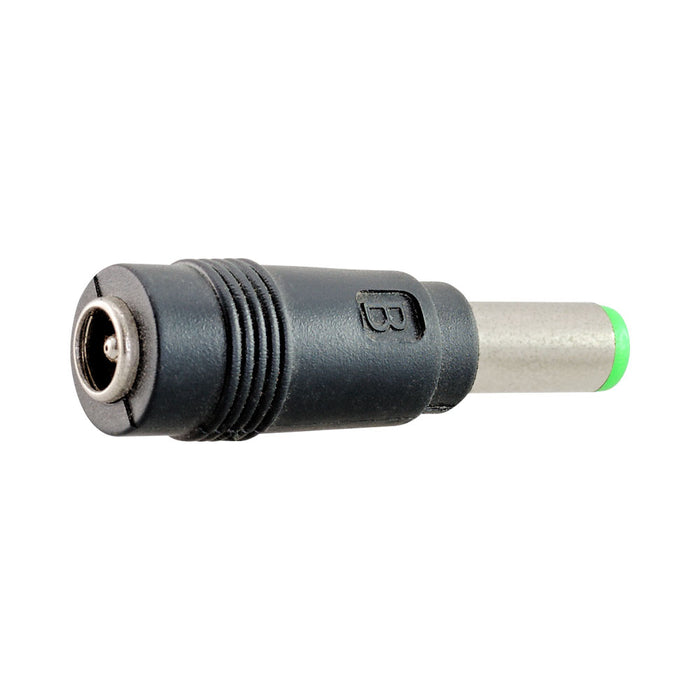 5F 6.3M B DC MALE TO DC FEMALE ADAPTER - ADA-5F-6.3M-B
