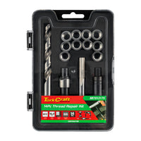 Tork Craft Thread Repair Kit 14 Pc M12 X 1.75 X 16.2 Mm Flange Insert Nr7012175