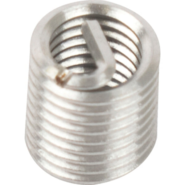 M4 Thread Repair Insert - 10 Pack. Helicoil Style Insert for Damaged Threads, Metric M4x0.7x2D