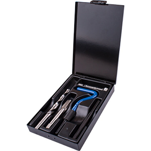 M12 Thread Repair Kit - Metal Case - Metric Thread Restorer for Damaged Threads