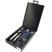 M14x2.0 Internal Thread Repair Kit - Metal Box Set with Tools for Repairing Stripped Threads