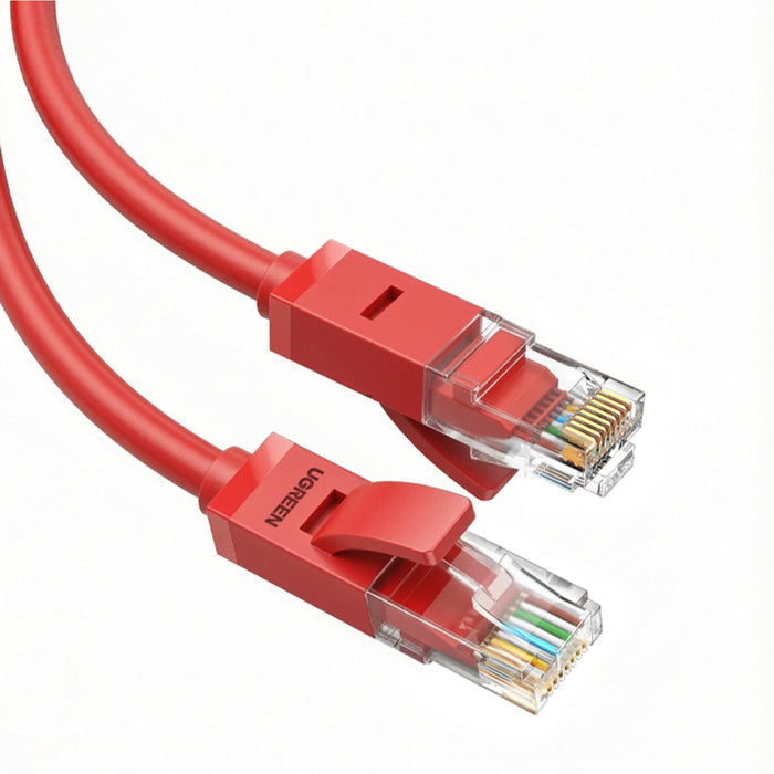 UGREEN Cat6 UTP Flat Ethernet cable 2M - Red UGREEN