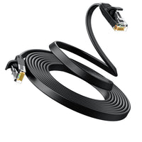 UGREEN NW102 Cat6 U/UTP Flat Ethernet Cable 15m - Black-NW102-50180