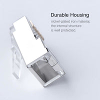 UGREEN NW111 RJ45 Cat6 Ethernet Network Head 100 Pack - Silver/Transparent-NW111-50248