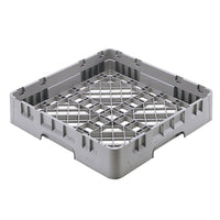 CAMBRO Grey Open Base Dishwasher Rack 50x50cm, 10cm H. Flatware, Bowl Rack. by chavda.com