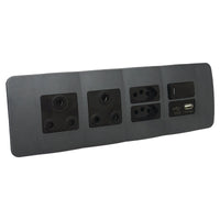 Major Tech VETi 1 - USB, V-Slim, RSA Sockets & Switch Omni Cluster - Complete | OMNI3BGM