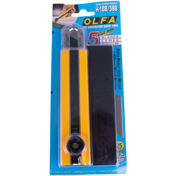 Olfa | Cutter Model H-1-BB-5BB Extra Heavy Duty Snap Off Knife Cutter 2 - H1-BB-5BB