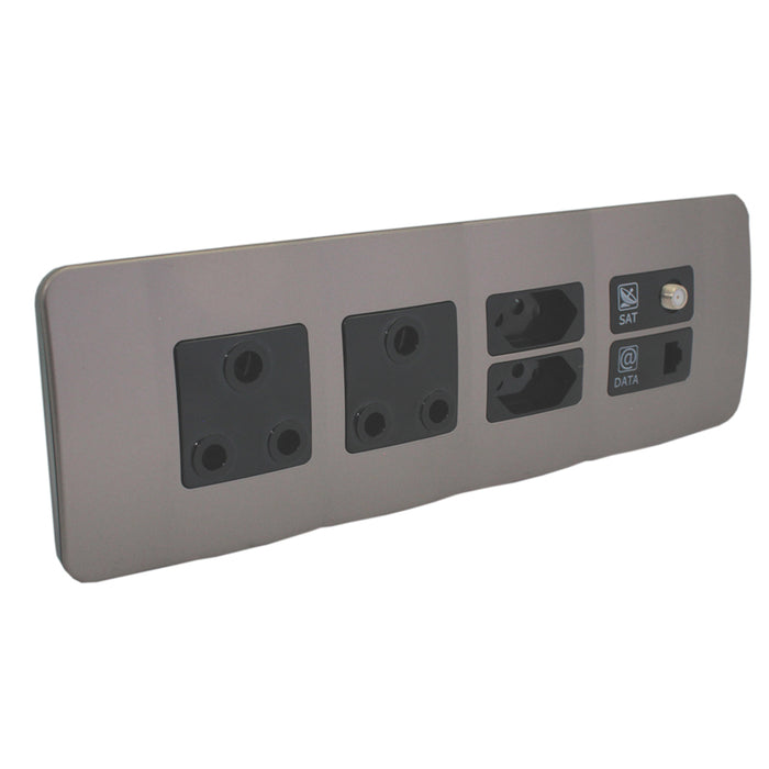 Major Tech Double RSA, Double V-Slim, Single Data & Sat Omni BK/BZ OMNI2BBZ