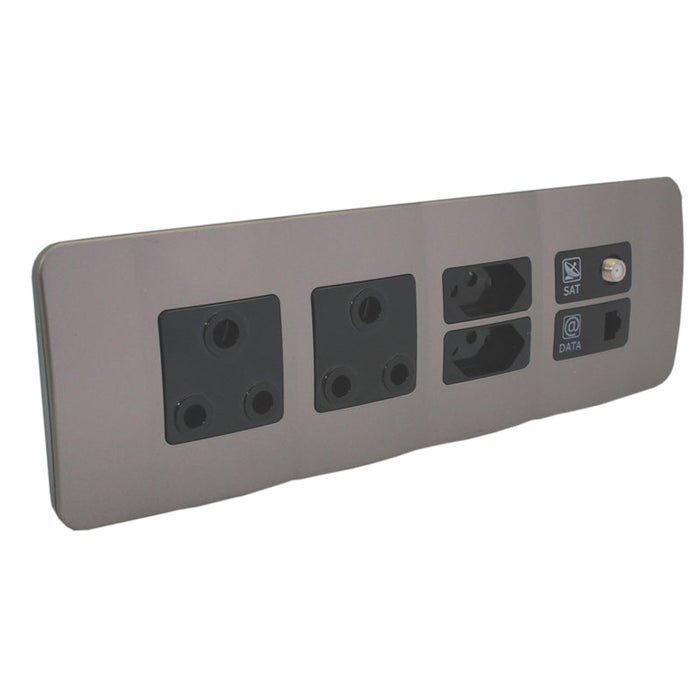 Major Tech VETi 1 - V-Slim, RSA, Satellite & Data Socket Omni Cluster - Complete | OMNI2WWT