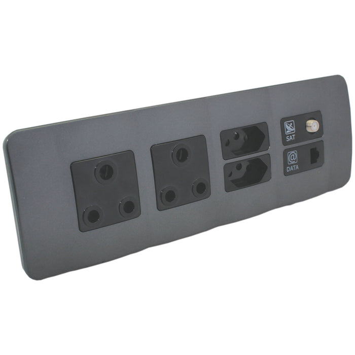 Major Tech VETi 1 - V-Slim, RSA, Satellite & Data Socket Omni Cluster - Complete | OMNI2BGM