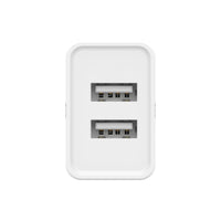 UNITEK 12W EU 2PORT WALL CHARGER WH(P1113A-EU) - USB-2P-WALL-CHARG-EU