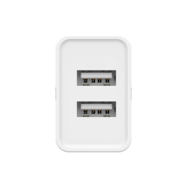 UNITEK 12W EU 2PORT WALL CHARGER WH(P1113A-EU) - USB-2P-WALL-CHARG-EU
