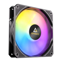 Antec P12 ARGB 120 PWM Case Fan 3 Pack - Black-P12 ARGB BLK